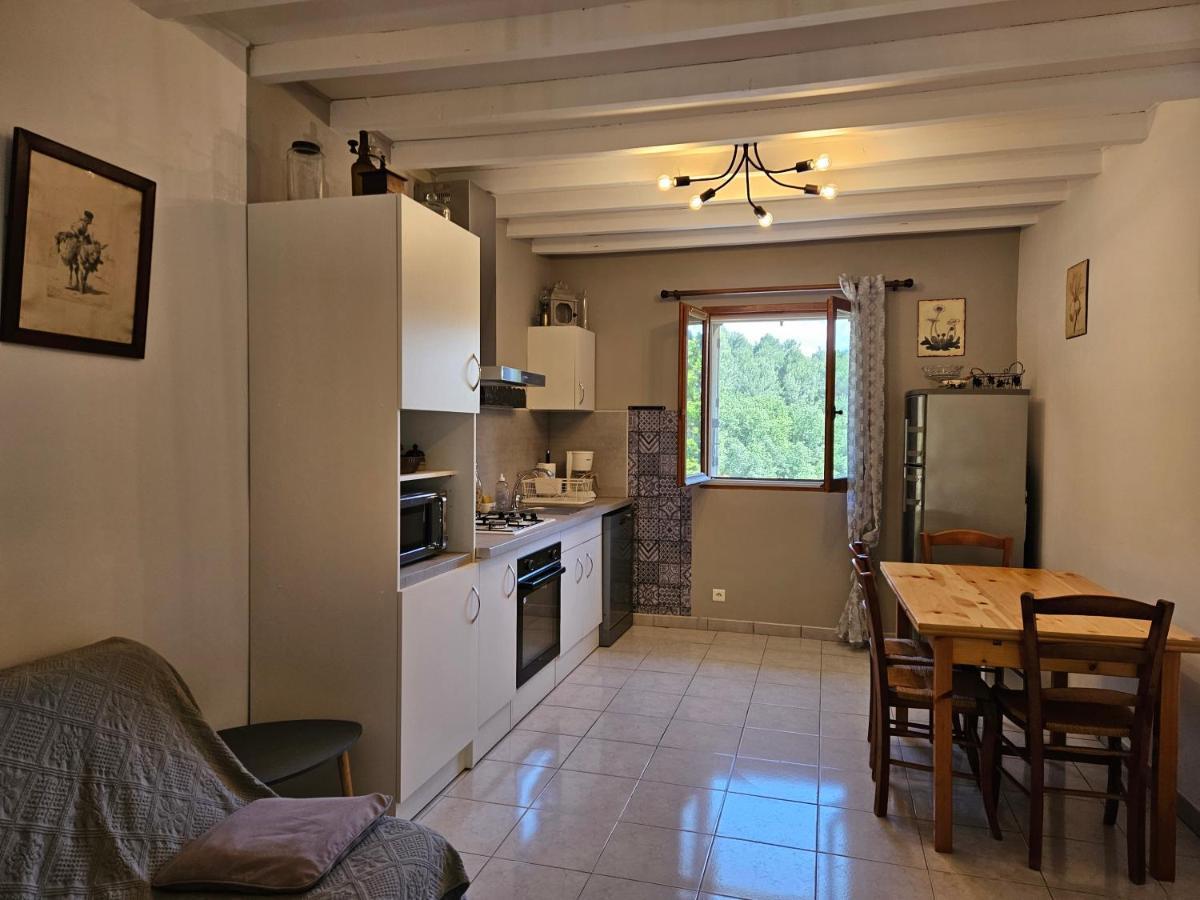 Les Oliviers Apartment Ansouis Bagian luar foto