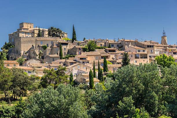 Les Oliviers Apartment Ansouis Bagian luar foto
